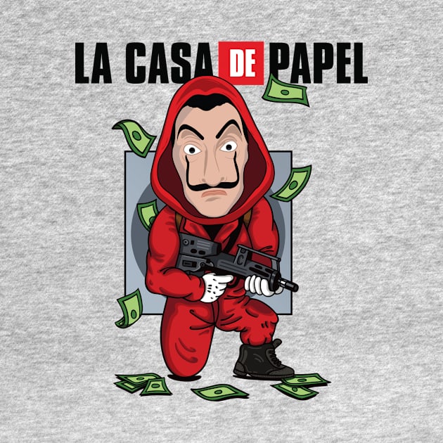 La Casa de Papel by Moe Tees